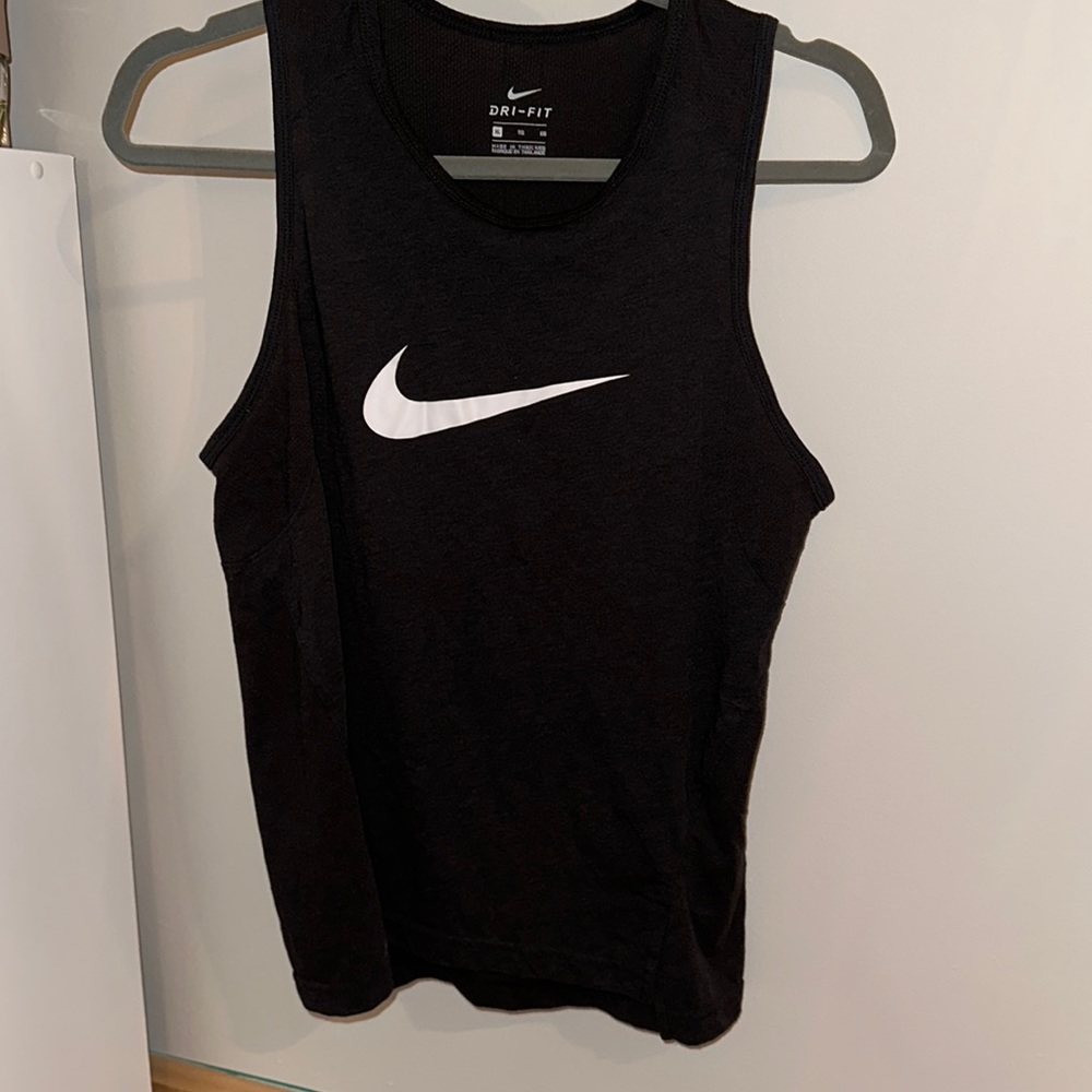 Nike tank top, dri-fit, black, size XL